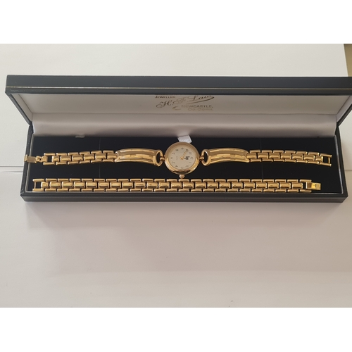 09T - Vintage watch & bracelet set