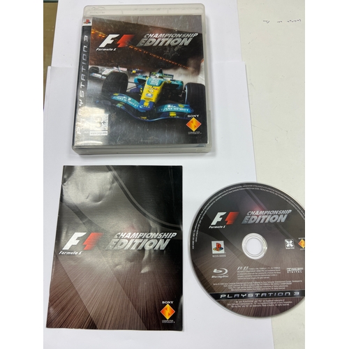 934 - Formula 1 F1 Championship Edition Sony Playstation 3 PS3 Game Video Games PAL