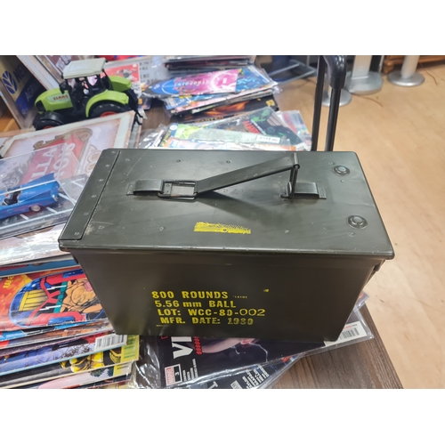 939 - Large army ammo box