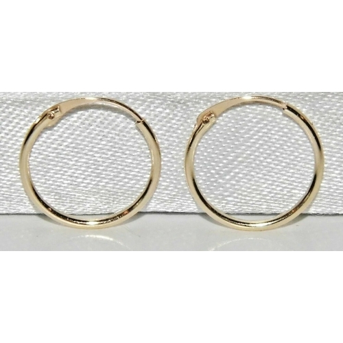 948 - 9ct gold earrings