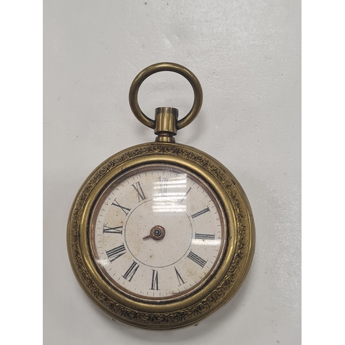 236 - Vintage german stamped pocket watch