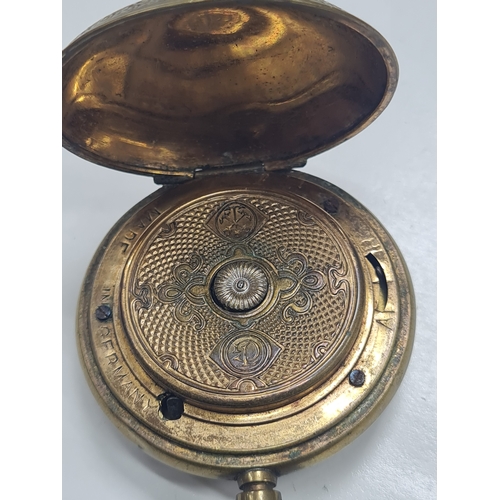 236 - Vintage german stamped pocket watch