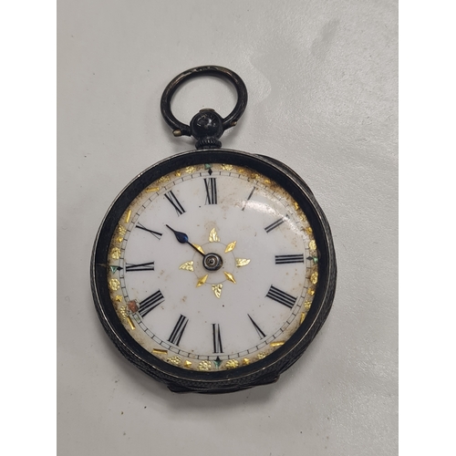 237 - Vintage silver stamped pocket watch