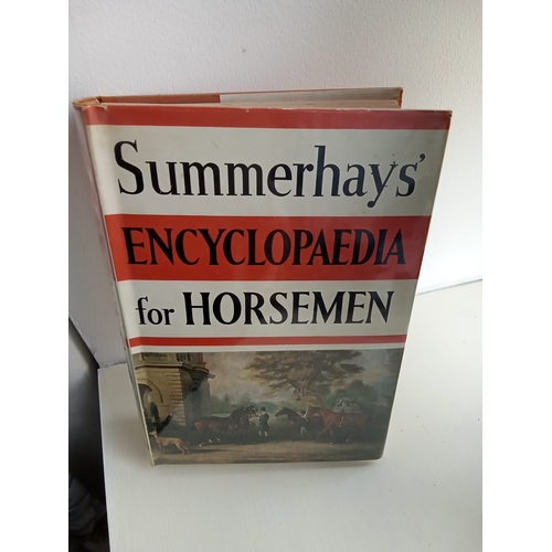 282 - Summerhay's encyclopedia for horsemen. Hardback