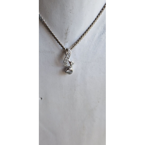 301 - .925 silver pendant and. 925 silver chain