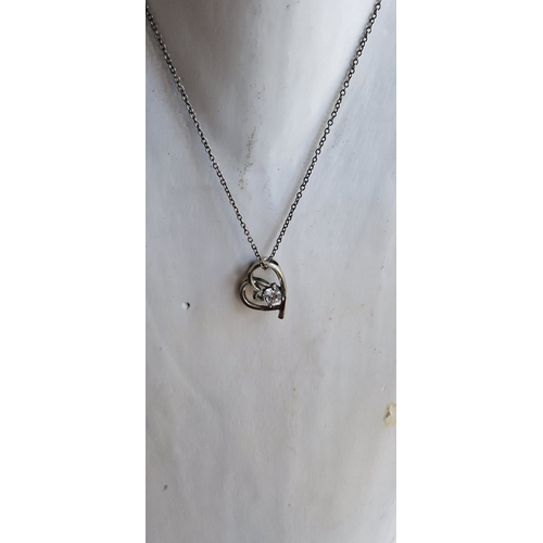 302 - . 925 silver pendant and silver chain