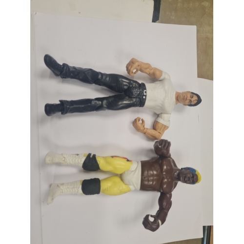 308 - 2 vintage wrestlers