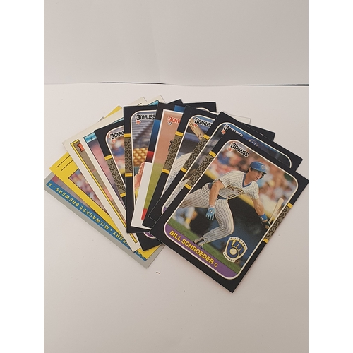 317 - Joblot of collectable Baseball cards