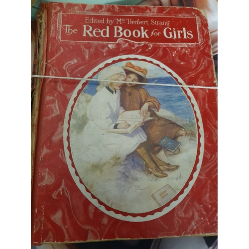 336 - Vintage The Red Book For Girls