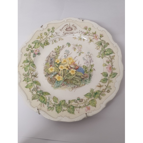 341 - Royal Doulton Brambly Hedge Spring Collectors Plate