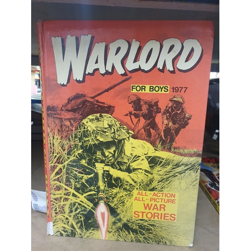 666 - Vintage WarLord Book For Boys 1977