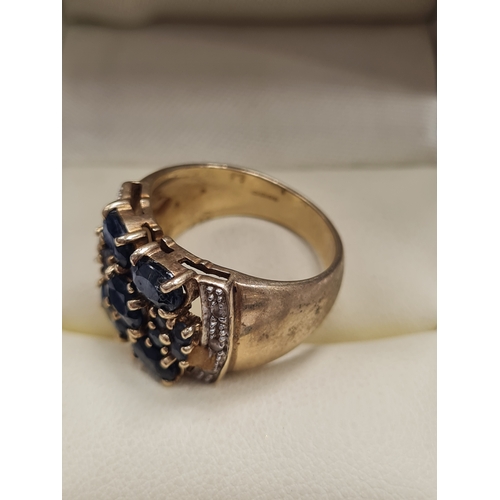 03R - Antique 9ct ring 7 grams