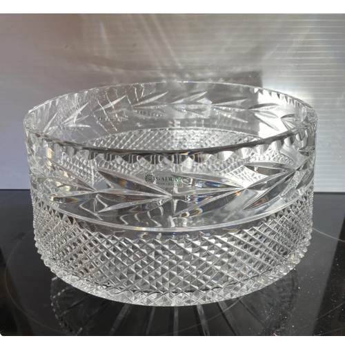 3P - Large Galway crystal bowl