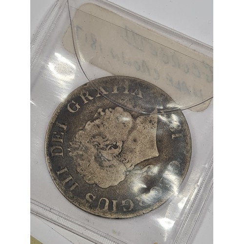 02B - George III half crown 1817