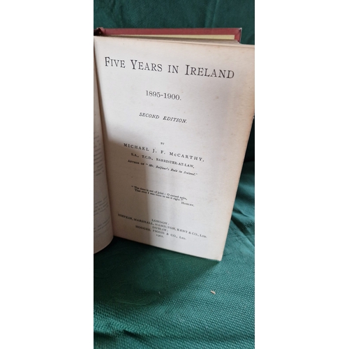 18Q - Five years in ireland 1901