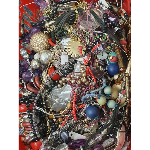 22G - Large Basket of Mixed Jewellery