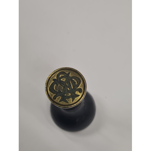 17D - Vintage ornate brass seal