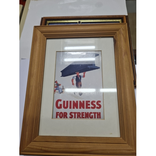 3V - Guinness for strength framed