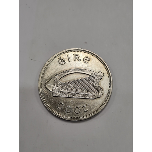 2F - Eire £1 millennium coin