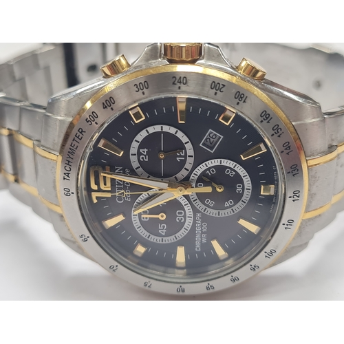 1V - Citizen eco drive chronograph