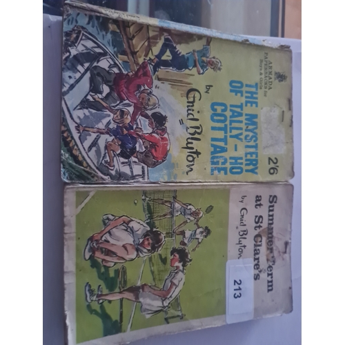 213A - Vintage enid blyton books