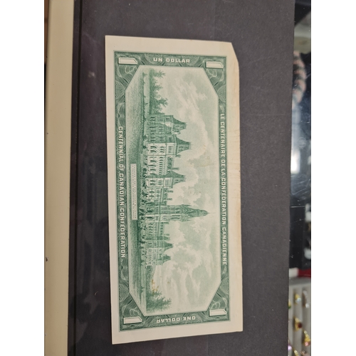 7X - 1967 $1 BANK 0F CANADA