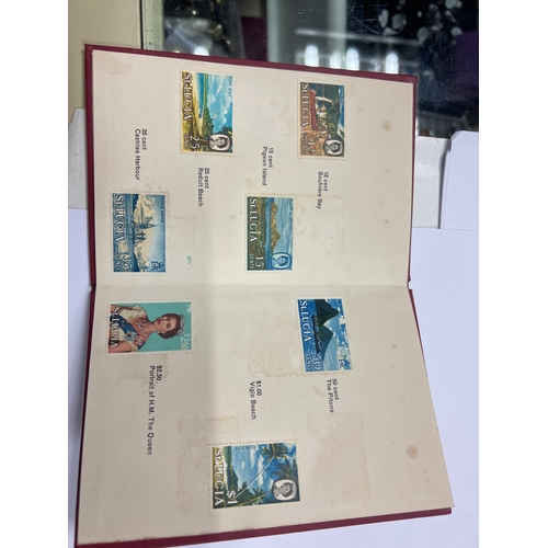 57 - St Lucia stamp album