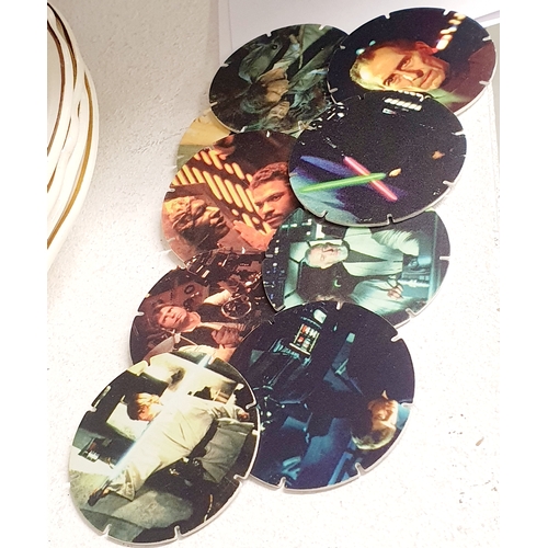 138 - Collection of Starwars Trilogy Special Edition Tazos