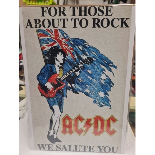 1S - High gloss a4 print in cardboard sleeve acdc