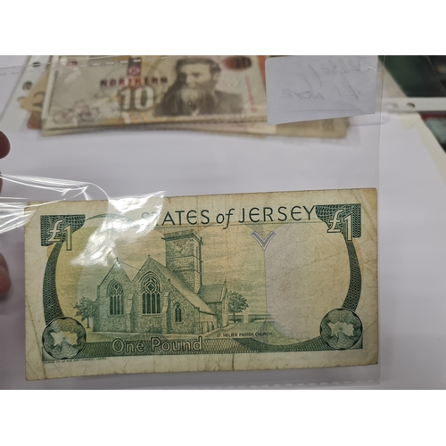 7P - Jersey £1 note