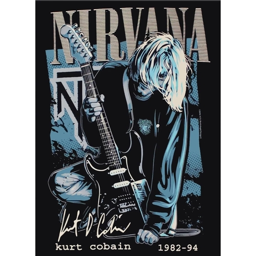 633 - Nirvana A4 High Gloss Print