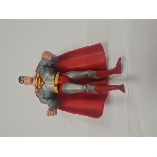 485 - Used Justice League Superman Grey Suit 4.5