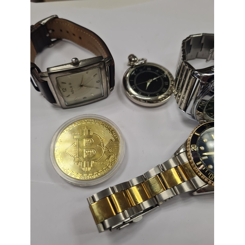 18L - Mix lot including watches etc