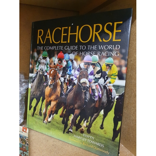 97G - Racehorse The Complete Guide To The World Of Horse Racing Hardback Book