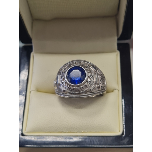 0016Q - Large silver 925 ring