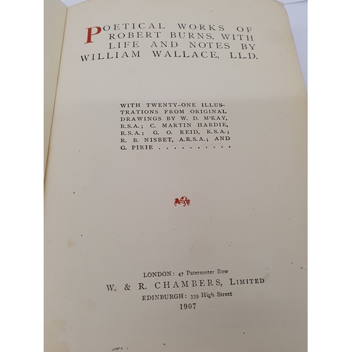 10Z - Vintage Poetical Works Of Robert Burns