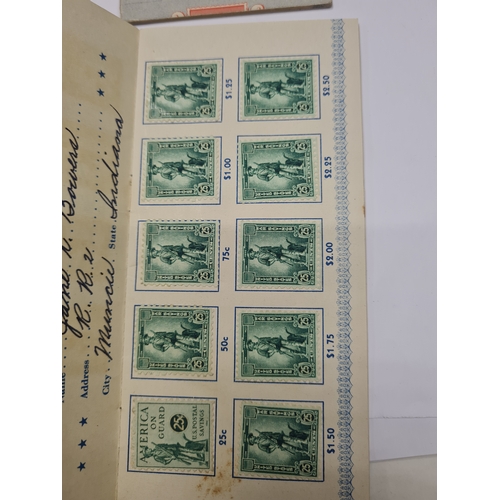 0018Y - Defense stamp album usa