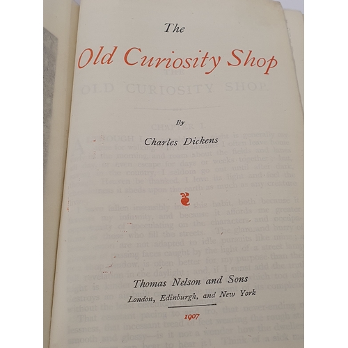 93X - Vintage Charles Dickens The Old Curiosity Shop 1907