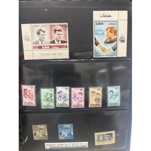 100A - John f Kennedy stamps