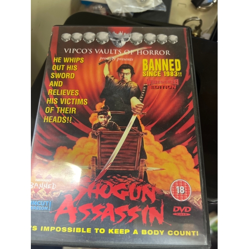 127 - SHOGUN ASSASSIN Dvd Previously Banned / Rare  (18)