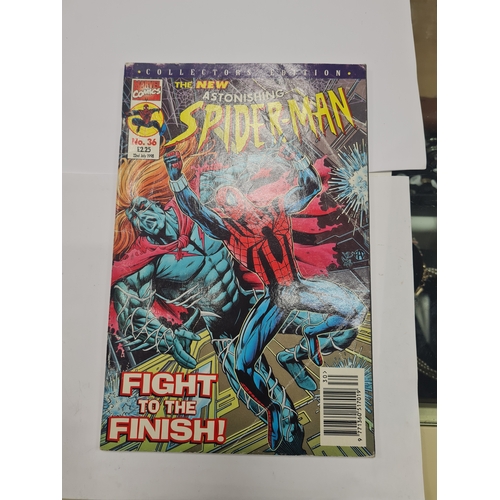 The astonishing spiderman comic 1998