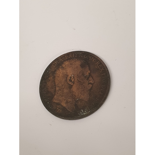 7D - 1902 vintage Edward Coin