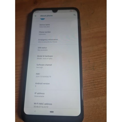 5U - Moto android 9 phone