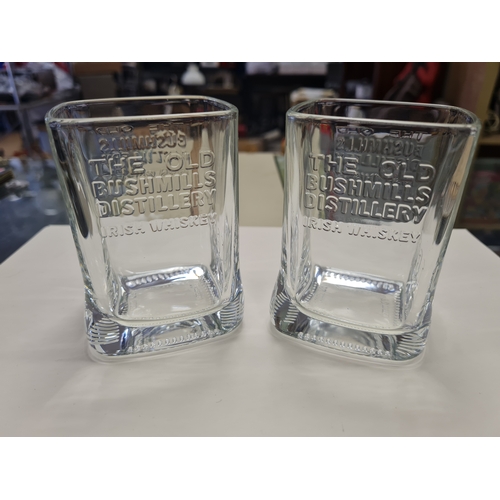 1I - The old bushmills distillery whiskey glasses