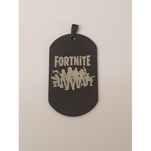 26 - Fortnite Metal Dog Tag