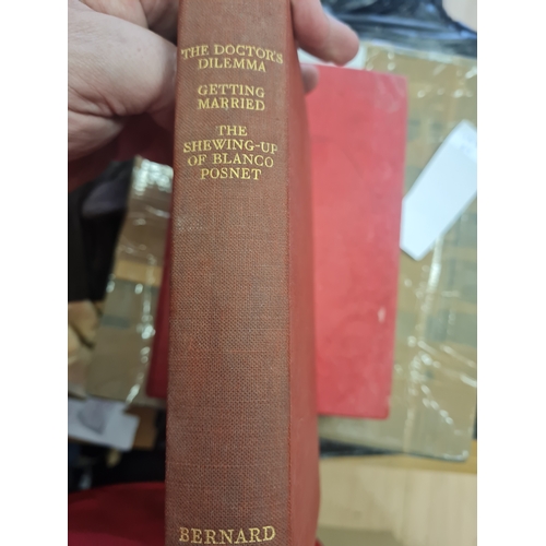 1G - Vintage 1932 the doctor's dilemma getting married & the shewing up of blanco postnet by Bernard shaw