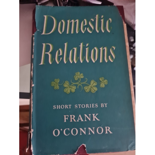 12G - DOMESTIC RELATIONS - Frank O'Connor (1st1957) HB DJ Short Stories Cork Ireland