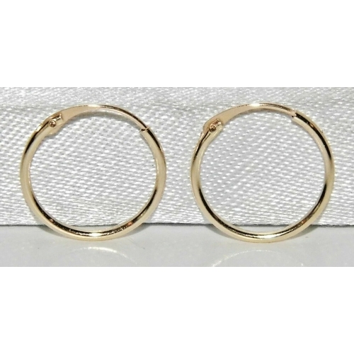 13Z - 9ct gold earrings