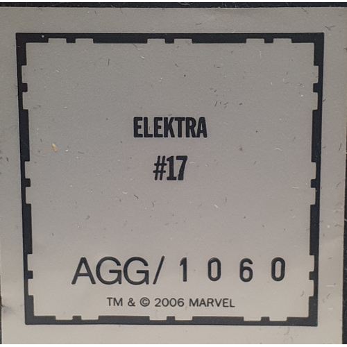 63O - Heavy Lead Marvel Collectors Figure Elektra