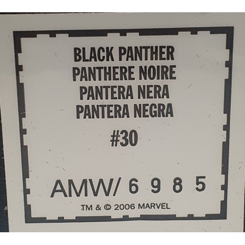 123O - Heavy Lead Marvel Collectors Figure Black Panther